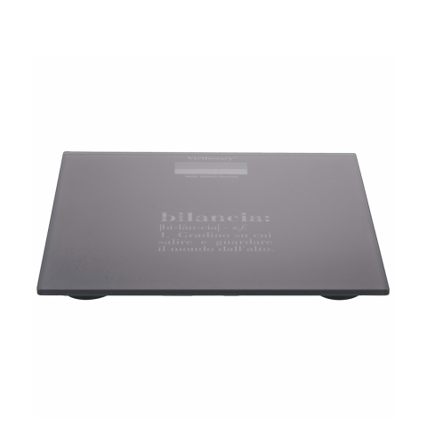 Digitale Personenwaage aus Glas 180 kg Grau Victionary Aktion
