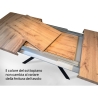 Ausziehbarer Esstisch modernes Design 90×160-264 Volantis Evolution Rabatte