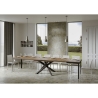 Moderner ausziehbarer Esstisch 90x120-380 Volantis Evolution Lagerbestand