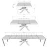 Moderner ausziehbarer Esstisch 90x120-380 Volantis Evolution Preis