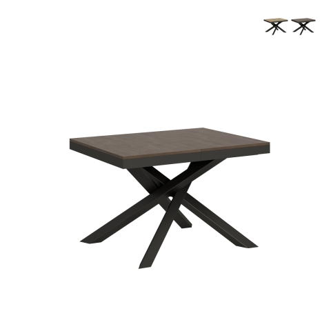 Moderner ausziehbarer Tisch wohnzimmer living 90×120-380 Volantis Evolution Aktion