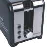 Elektrischer Toaster 2 Scheiben Timer Industrielles Design Schwarz Victionary Katalog