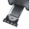 Elektrischer Toaster 2 Scheiben Timer Industrielles Design Schwarz Victionary Modell