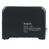 Elektrischer Toaster 2 Scheiben Timer Industrielles Design Schwarz Victionary Sales