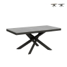 Moderner ausziehbarer Tisch mit Kreuzbeinen 90×180-440 Volantis Evolution Aktion