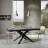 Moderner ausziehbarer Tisch mit Kreuzbeinen 90×180-440 Volantis Evolution Verkauf