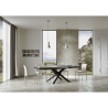 Moderner ausziehbarer Tisch mit Kreuzbeinen 90×180-440 Volantis Evolution Katalog