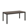 Ausziehbarer Esstisch Industrial Minimal Holz Metall 90×180-440 Everyday Evolution Rabatte