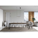 Ausziehbarer Esstisch Industrial Minimal Holz Metall 90×180-440 Everyday Evolution Katalog