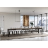 Ausziehbarer Esstisch Industrial Minimal Holz Metall 90×180-440 Everyday Evolution Lagerbestand