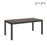 Ausziehbarer Esstisch Industrial Minimal Holz Metall 90×180-440 Everyday Evolution Aktion