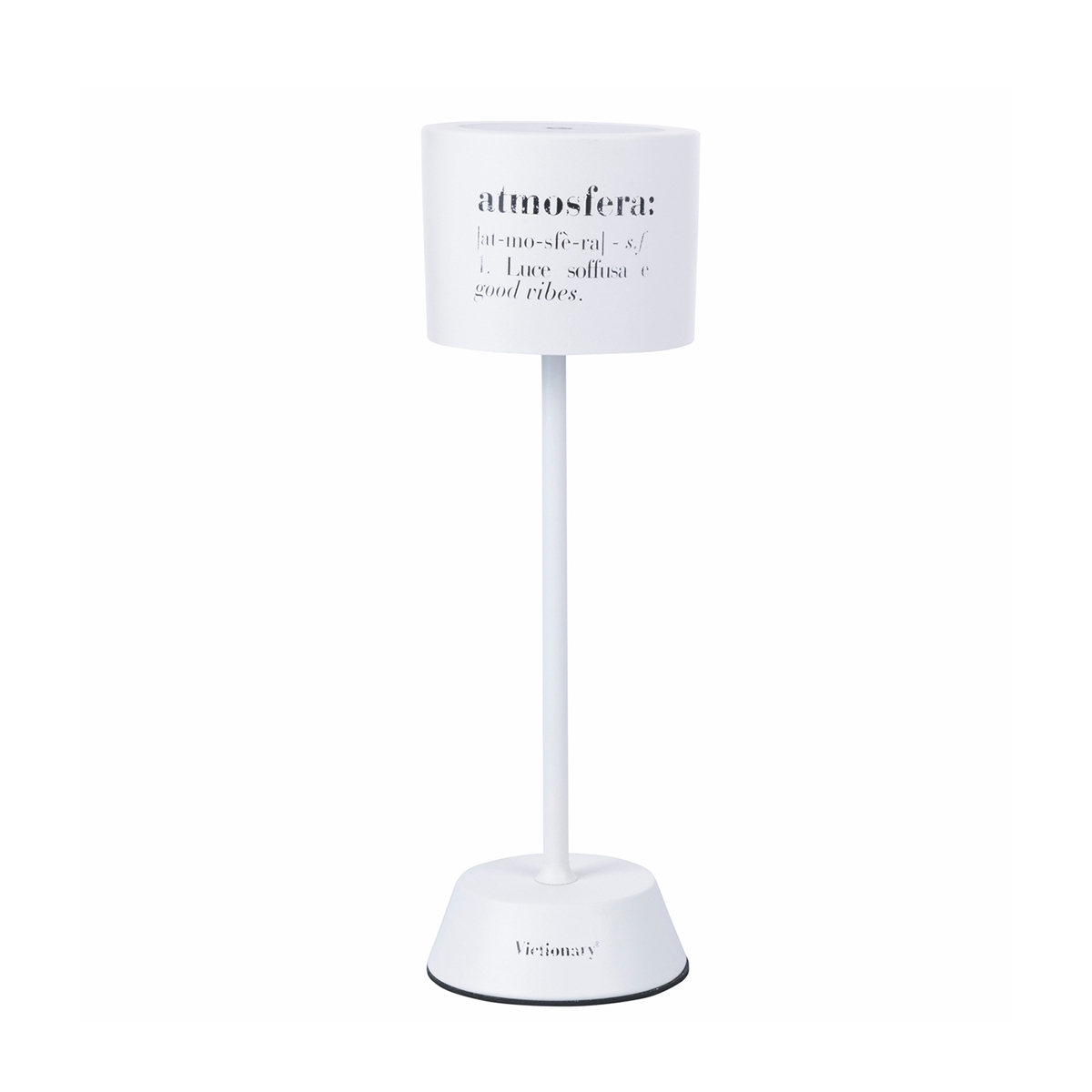 Rückladbare LED-Tischlampe mit Touchsensor, weiß, Victionary Aktion