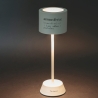 Rückladbare LED-Tischlampe mit Touchsensor, weiß, Victionary Sales