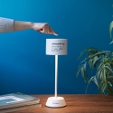 Rückladbare LED-Tischlampe mit Touchsensor, weiß, Victionary Verkauf