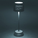 Schwarze LED-Tischlampe, dimmbar, touchgesteuert und wiederaufladbar Victionary Rabatte