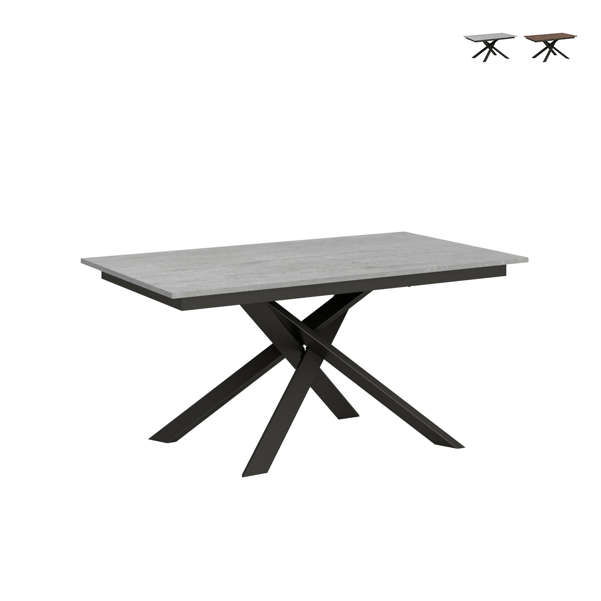 Moderner ausziehbarer Tisch für 10 Personen 90×160-220 Ganty Aktion Moderner ausziehbarer Tisch für 10 Personen 90×160-220 Ganty Aktion