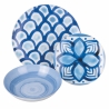 18-teiliges Geschirrset im mediterranen Stil Aquazul Angebot
