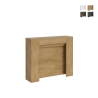 Ausziehbare Konsole für Eingangsbereich und Esszimmer, Platz für 10 Personen, 90×25-211, Modell Kiba Lagerbestand