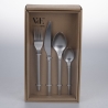 Edelstahl Besteckset 24-teilig in matt Silber Gallery Angebot