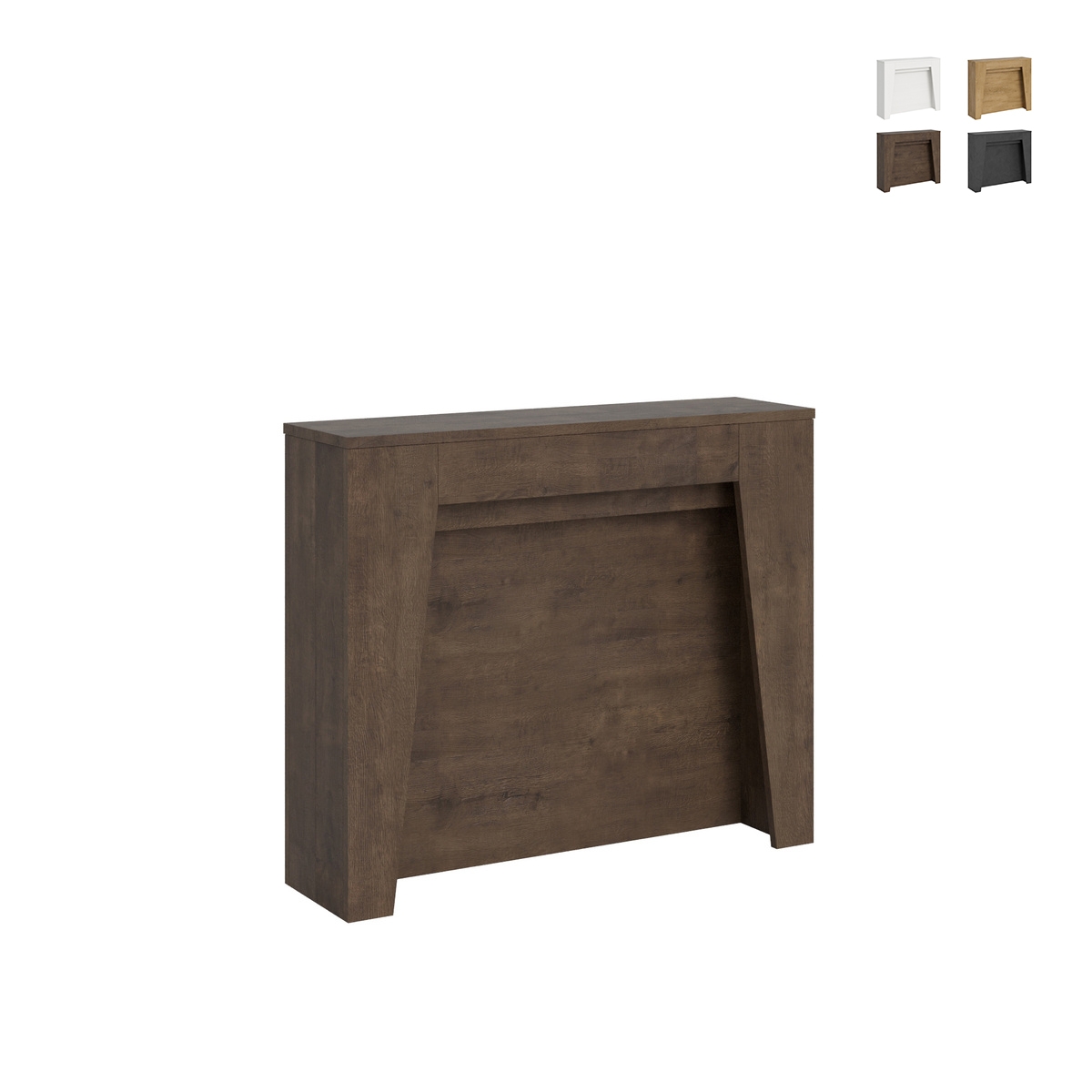Moderne, minimalistische ausziehbare Konsole 90×25-211 Anea Rabatte