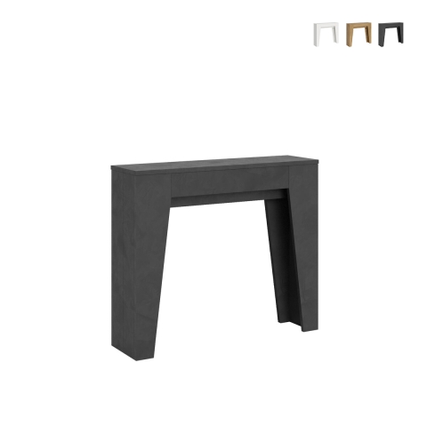 Verlängerbarer Konsolentisch für Küche oder Eingangsbereich, modernes Design, 90×25-181 Narrow Aktion