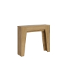 Verlängerbarer Konsolentisch für Küche oder Eingangsbereich, modernes Design, 90×25-181 Narrow Maße
