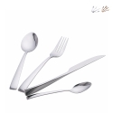 Besteckset 24-teilig aus Edelstahl für Restaurant Küche Park Avenue Rabatte