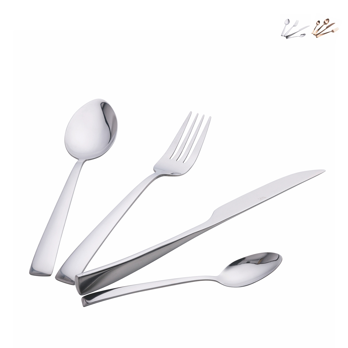 Besteckset 24-teilig aus Edelstahl für Restaurant Küche Park Avenue Rabatte Besteckset 24-teilig aus Edelstahl für Restaurant Küche Park Avenue Rabatte