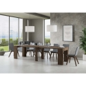 Ausziehbarer Konsolentisch für Flur, Wohnzimmer und Esszimmer 90x49-307 Extra Maße