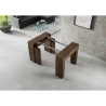 Ausziehbarer Konsolentisch für Flur, Wohnzimmer und Esszimmer 90x49-307 Extra Preis