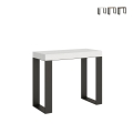 Ausziehbare Konsole im minimalen Industriedesign 90x40-196 Tecno Small Aktion