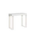 Ausziehbarer Konsolentisch für 14 Personen, minimalistisches Design, Küche 90x40-300 Tecno Rabatte