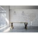 Ausziehbarer Konsolentisch im modernen Design für 10 Personen 90x40-196 Diago Small Preis