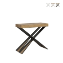 Ausziehbarer Konsolentisch im modernen Design für 10 Personen 90x40-196 Diago Small Rabatte