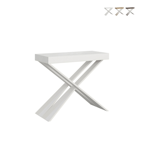 Ausziehbarer Konsolentisch, modernes Design, kompakt, für 10 Personen, 90x40-300 Diago Aktion