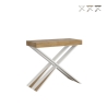 Ausziehbarer Konsolentisch, modernes Design, kompakt, für 10 Personen, 90x40-300 Diago Rabatte