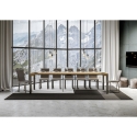 Ausziehbarer Konsolentisch 90x40-300 für industrielles Esszimmer Everyday Sales