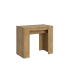 Ausziehbarer Konsolentisch aus Naturholz Eingang/Wohnzimmer 90x48-308 Basic Verkauf