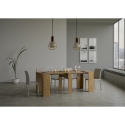 Ausziehbarer Konsolentisch aus Naturholz Eingang/Wohnzimmer 90x48-308 Basic Angebot