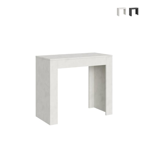 Ausziehbarer Esstisch, modernes Design, 90x42-198, Emy Small Aktion