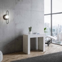 Ausziehbarer Esstisch, modernes Design, 90x42-198, Emy Small Verkauf