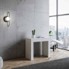 Ausziehbarer Esstisch, modernes Design, 90x42-198, Emy Small Verkauf