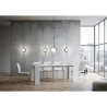 Ausziehbarer Esstisch, modernes Design, 90x42-198, Emy Small Katalog