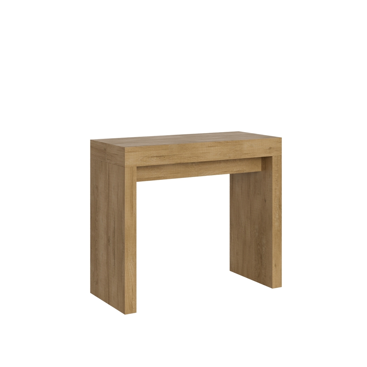 Verlängerbare Platzspar-Konsole 90x40-196 aus Holz Roxell Small Aktion Verlängerbare Platzspar-Konsole 90x40-196 aus Holz Roxell Small Aktion