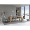Ausziehbarer Konsolentisch im modernen Design aus Holz 90x40-300 Naxy Angebot
