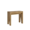 Ausziehbarer Konsolentisch im modernen Design aus Holz 90x40-300 Naxy Aktion