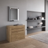 Ausziehbarer Konsolentisch mit integrierten Bänken, platzsparend 90x42-302 Evolve Katalog