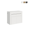 Ausziehbarer Konsolentisch mit integrierten Bänken, platzsparend 90x42-302 Evolve Angebot