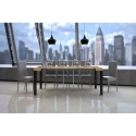 Ausziehbarer Konsolentisch im Industrie-Stil aus Holz 90x40-196 Everyday Small Angebot
