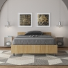 Moderner Polsterbett 120x190cm mit Bettkasten Nuamo Verkauf